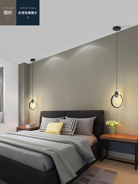 Pendant Light - Modern Room Decor Ring Lustres Luminaria SW-36210478 - SWEET-LIGHTS