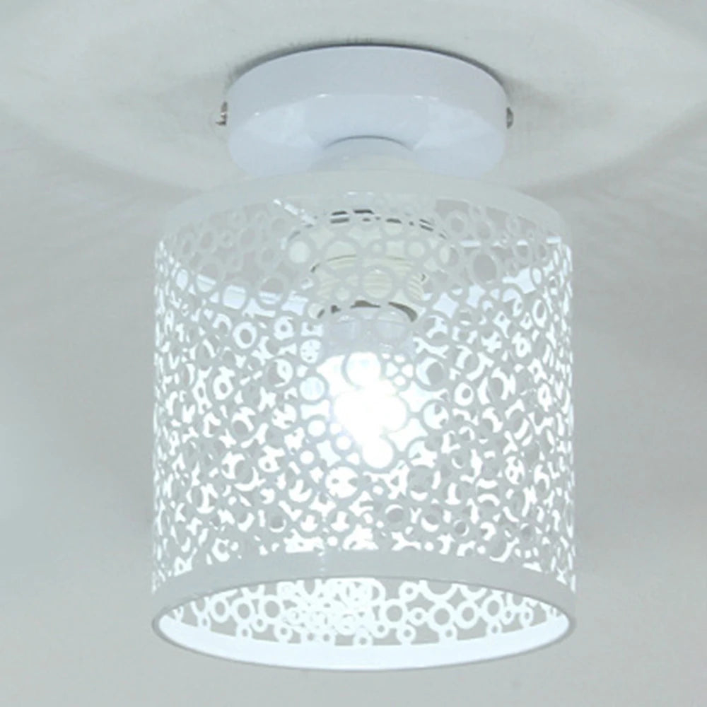 Ceiling Light - Modern Nordic Black Wrought Iron E27 LED For Kitchen Living Room Bedroom SW-36210578 - SWEET-LIGHTS