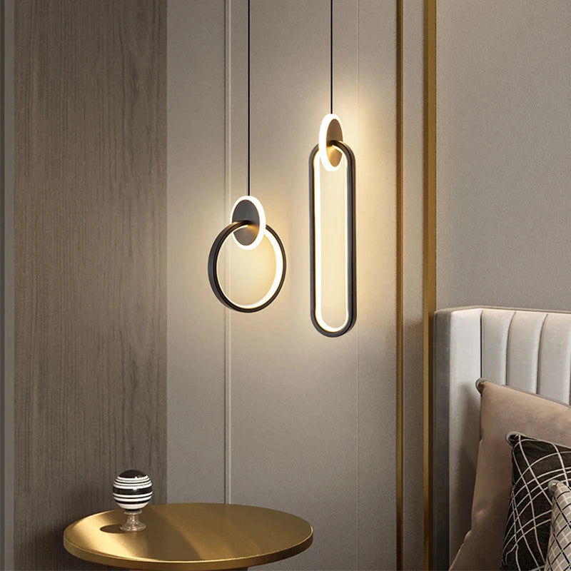 Pendant Light - Modern Room Decor Ring Lustres Luminaria SW-36210478 - SWEET-LIGHTS
