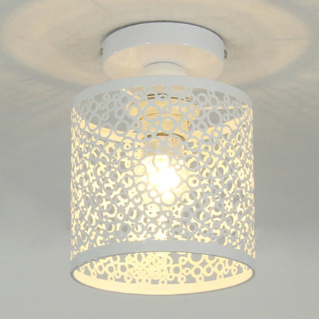 Ceiling Light - Modern Nordic Black Wrought Iron E27 LED For Kitchen Living Room Bedroom SW-36210578 - SWEET-LIGHTS