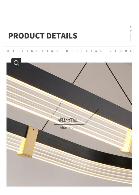 Pendant Light - Modern Minimalist Dining Room Chandelier SW-36210894 - SWEET-LIGHTS