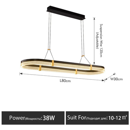 Pendant Light - Modern Minimalist Dining Room Chandelier SW-36210894 - SWEET-LIGHTS