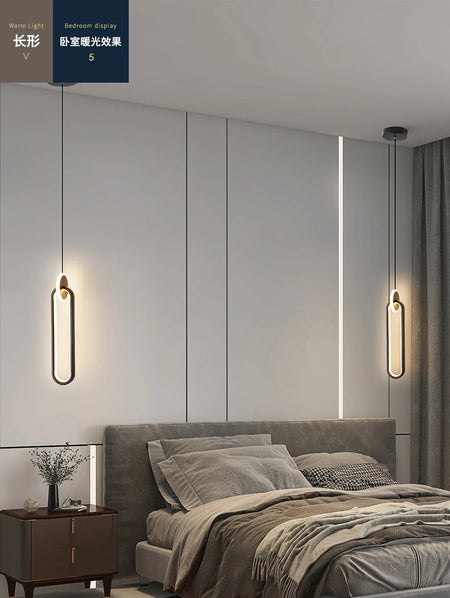 Pendant Light - Modern Room Decor Ring Lustres Luminaria SW-36210478 - SWEET-LIGHTS