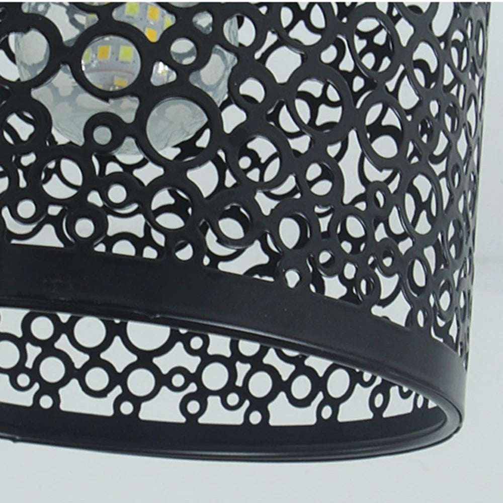 Ceiling Light - Modern Nordic Black Wrought Iron E27 LED For Kitchen Living Room Bedroom SW-36210578 - SWEET-LIGHTS