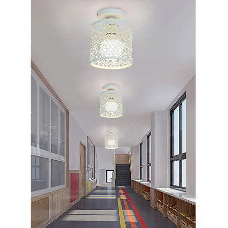 Ceiling Light - Modern Nordic Black Wrought Iron E27 LED For Kitchen Living Room Bedroom SW-36210578 - SWEET-LIGHTS