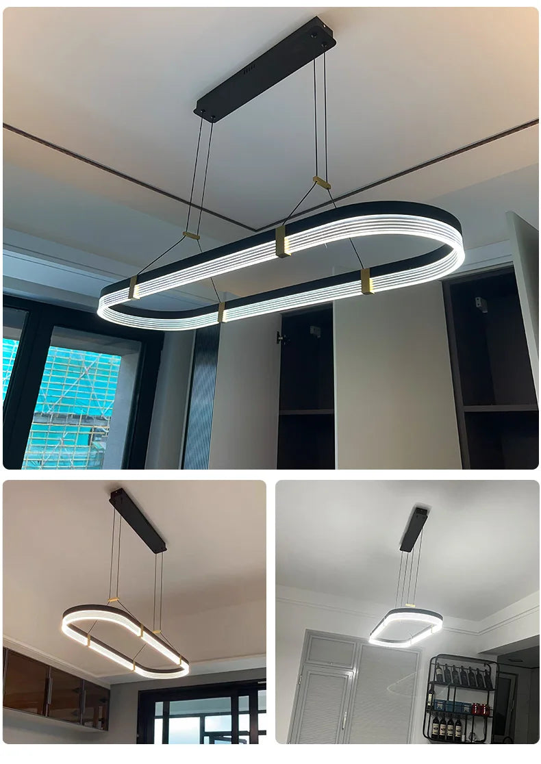 Pendant Light - Modern Minimalist Dining Room Chandelier SW-36210894 - SWEET-LIGHTS