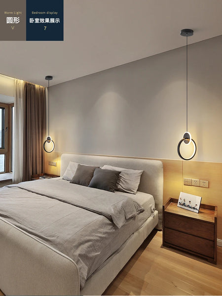 Pendant Light - Modern Room Decor Ring Lustres Luminaria SW-36210478 - SWEET-LIGHTS