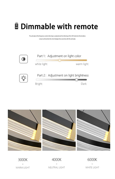 Pendant Light - Modern Minimalist Dining Room Chandelier SW-36210894 - SWEET-LIGHTS