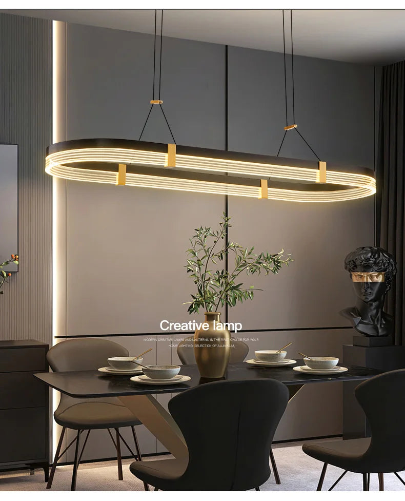 Pendant Light - Modern Minimalist Dining Room Chandelier SW-36210894 - SWEET-LIGHTS