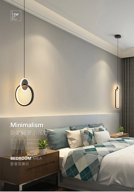 Pendant Light - Modern Room Decor Ring Lustres Luminaria SW-36210478 - SWEET-LIGHTS