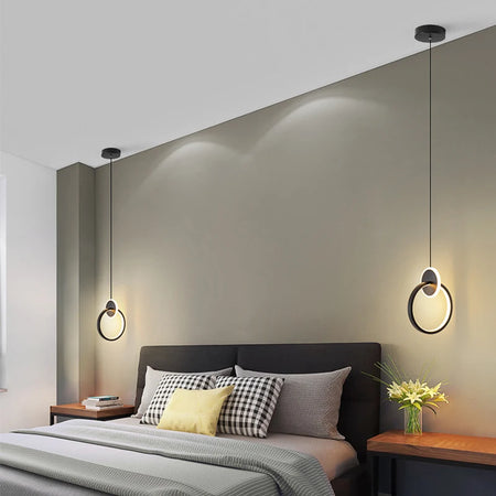 Pendant Light - Modern Room Decor Ring Lustres Luminaria SW-36210478 - SWEET-LIGHTS