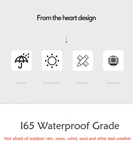 Outdoor Light - LED Waterproof IP65 Wall Lamp for Villa SW-36210348 - SWEET-LIGHTS