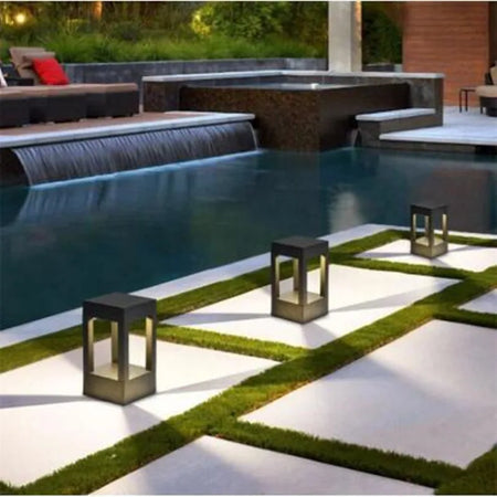 Outdoor Light - Waterproof LED Lawn Lamps 15W COB Square Aluminum SW-36210345 - SWEET-LIGHTS