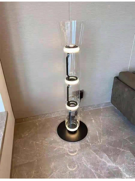 Floor Lamp - Nordic Minimalist Glass Shade LED Floor Lamp SW-36210346 - SWEET-LIGHTS