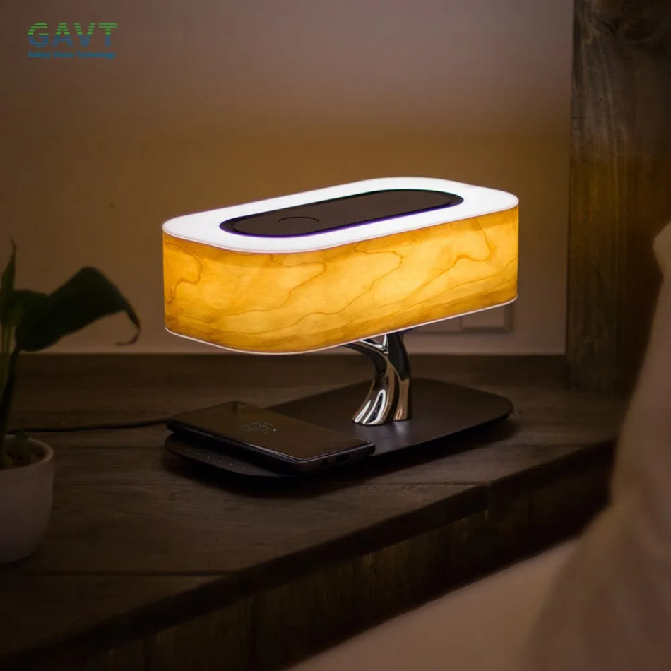 Table Lamp - Modern Led Table Lamp Dimmable Bluetooth Speaker Charger SW-36210034 - SWEET-LIGHTS