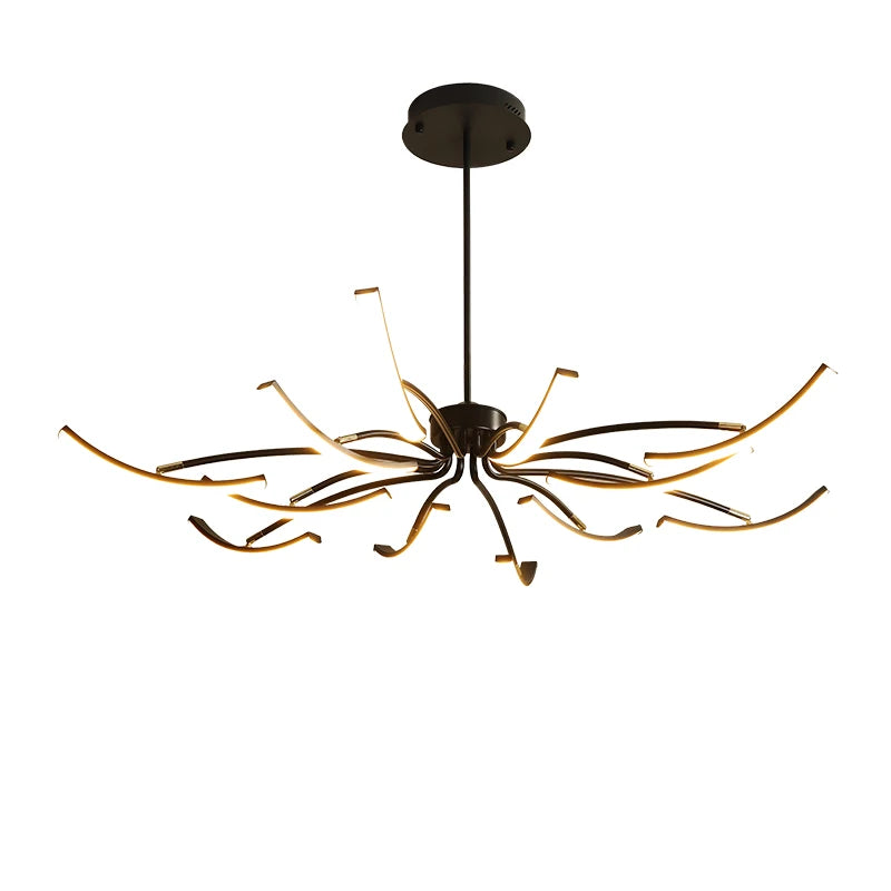 Ceiling Light - MDWELL Matte Black/White Modern LED Ceiling Lights for Living Room Bedroom Adjustable Lamp SW-36210345 - SWEET-LIGHTS