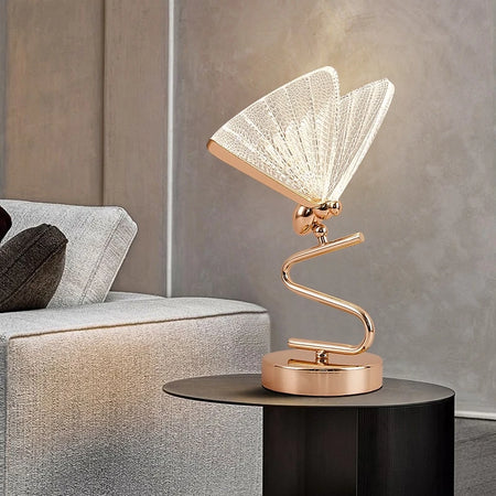 Table Lamp - Butterfly Lampshade Nordic Bedside Lamp Gold SW-36210456 - SWEET-LIGHTS