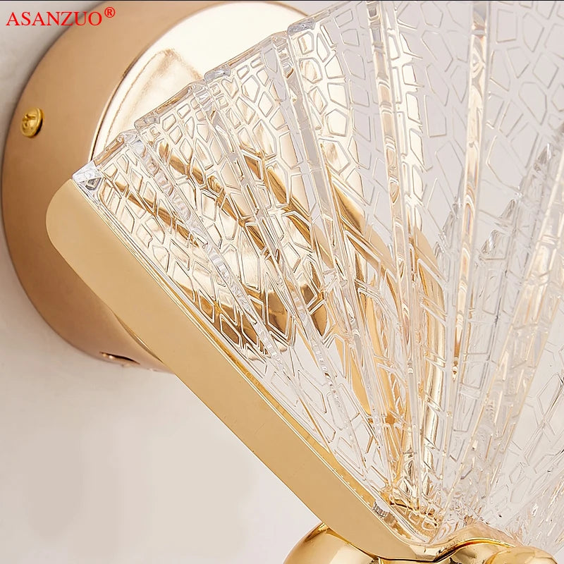 Table Lamp - Butterfly Lampshade Nordic Bedside Lamp Gold SW-36210456 - SWEET-LIGHTS