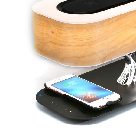 Table Lamp - Modern Led Table Lamp Dimmable Bluetooth Speaker Charger SW-36210034 - SWEET-LIGHTS