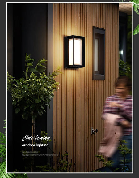 Outdoor Light - LED Motion Sensor Waterproof Wall Lamp IP65 SW-36210438 - SWEET-LIGHTS