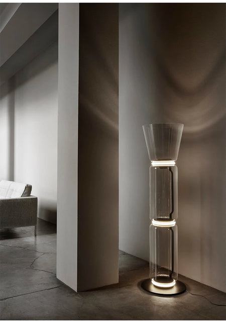 Floor Lamp - Nordic Minimalist Glass Shade LED Floor Lamp SW-36210346 - SWEET-LIGHTS
