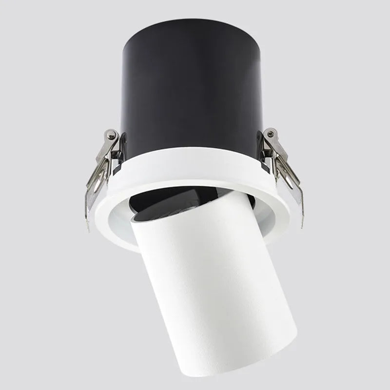 Spotlight - 1Pcs NEW Style LED Aluminum Recessed Rotating Downlight 9W12W15W18W20W24W Epistar Chip COB Ceiling Lamp AC85-265V SW-36210357 - SWEET-LIGHTS