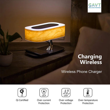 Table Lamp - Modern Led Table Lamp Dimmable Bluetooth Speaker Charger SW-36210034 - SWEET-LIGHTS