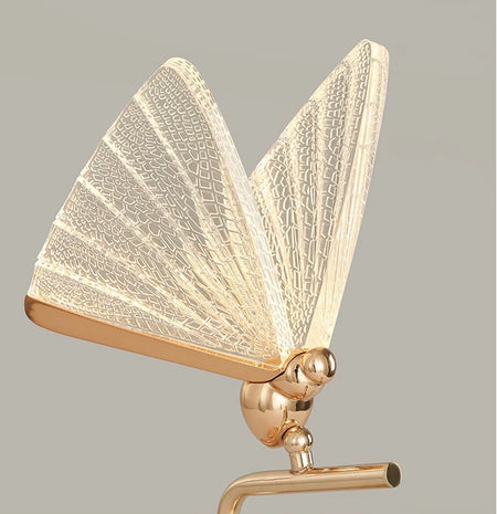Table Lamp - Butterfly Lampshade Nordic Bedside Lamp Gold SW-36210456 - SWEET-LIGHTS
