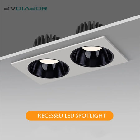 Spotlight - Anti Glare Led Downlight Dimmable Recessed Ceiling Light 7W 12W 15W AC85-265V SW-36214057 - SWEET-LIGHTS