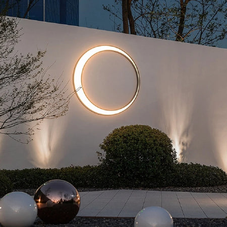 Outdoor Light - Modern Wall Light, IP65 Waterproof, Round, Stainless Steel, Creative Porch Trim SW-36210924 - SWEET-LIGHTS