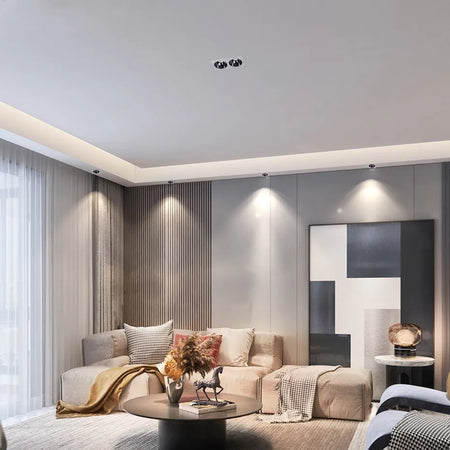 Spotlight - Anti Glare Led Downlight Dimmable Recessed Ceiling Light 7W 12W 15W AC85-265V SW-36214057 - SWEET-LIGHTS