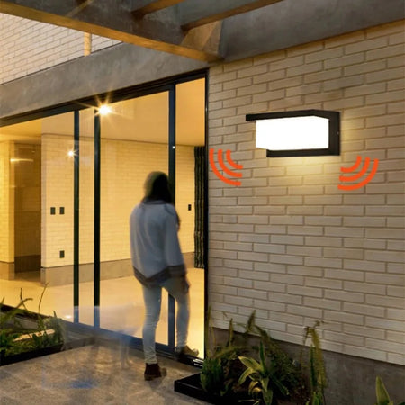 Outdoor Light - LED Motion Sensor Waterproof Wall Lamp SW-36210927 - SWEET-LIGHTS