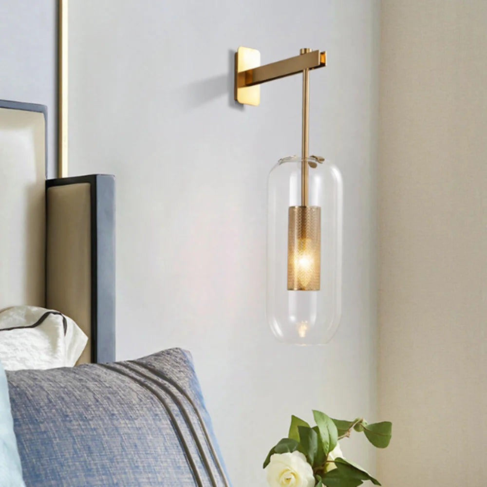 Wall Light - Vadim Wall Lamp Post-modern Gold Sconce E14 SW-36210579 - SWEET-LIGHTS