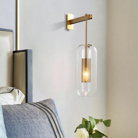 Wall Light - Vadim Wall Lamp Post-modern Gold Sconce E14 SW-36210579 - SWEET-LIGHTS