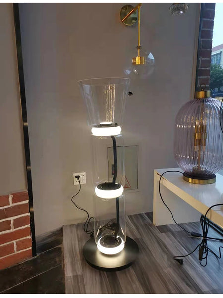 Floor Lamp - Nordic Minimalist Glass Shade LED Floor Lamp SW-36210346 - SWEET-LIGHTS