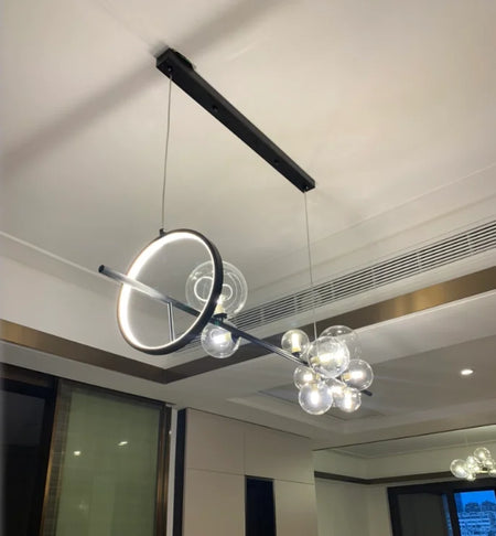Pendant Light - Nordic LED Chandelier Clear Glass Ball Art Decor SW-36210457 - SWEET-LIGHTS