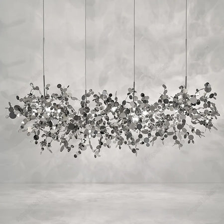 Chandelier - Modern LED Chrome Lamp for Dining Kitchen Bar SW-36210457 - SWEET-LIGHTS