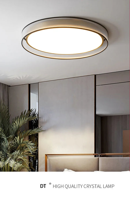 Ceiling Light - LED Ceiling Light All Copper Modern Round Design SW-36210347 - SWEET-LIGHTS