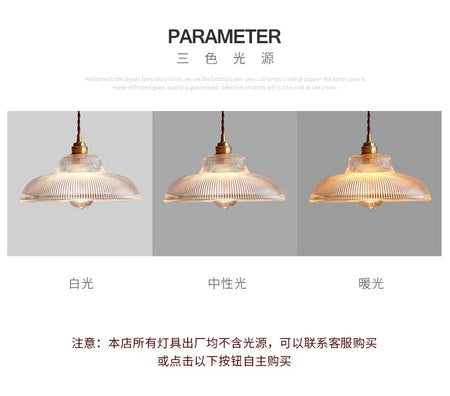 Pendant Light - Japanese Brass Semicircular Glass Chandelier for Bedroom and Dining Room SW-36210456 - SWEET-LIGHTS