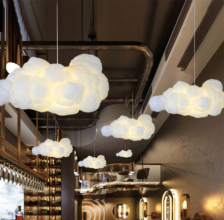 Pendant Light - Modern White Floating Cloud Pendant Light SW-36210324 - SWEET-LIGHTS