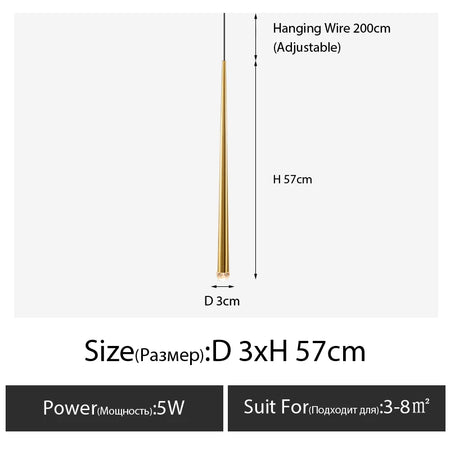 Pendant Light - Bedroom Bedside Chandelier Light Luxury Post-Modern Minimalist Nordic Small Chandelier SW-36210789 - SWEET-LIGHTS
