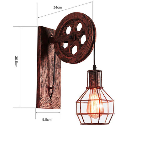 Wall Light - Vintage Wall Lamps LED Sconces Retro Industrial SW-36210345 - SWEET-LIGHTS