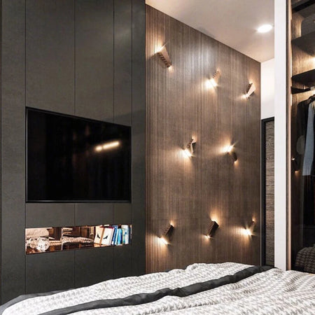 Wall Light - Modern Minimalist Gold Wall Sconce Fixture SW-36210789 - SWEET-LIGHTS