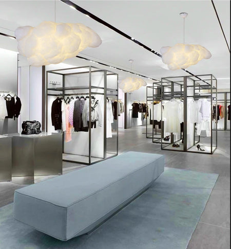 Pendant Light - Modern White Floating Cloud Pendant Light SW-36210324 - SWEET-LIGHTS
