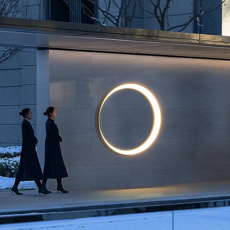 Outdoor Light - Modern Wall Light, IP65 Waterproof, Round, Stainless Steel, Creative Porch Trim SW-36210924 - SWEET-LIGHTS