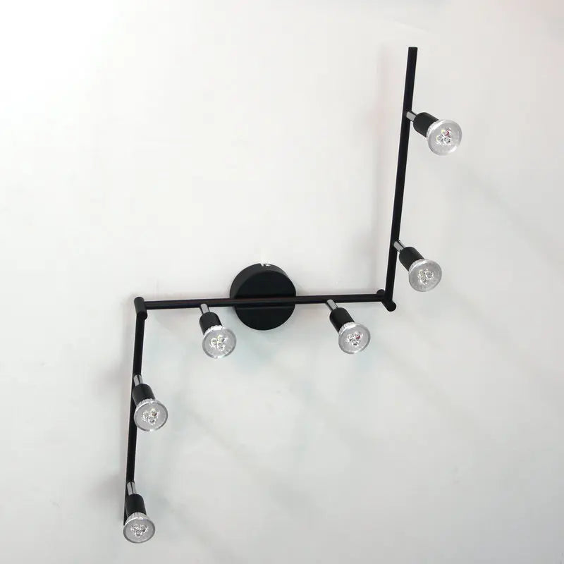 Spotlight - 4/6 Head LED Ceiling Light Rotatable 360 Degrees GU10 Spotlight Living Room Lighting SW-36214567 - SWEET-LIGHTS