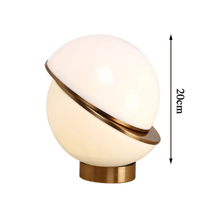 Table Lamp - Nordic Postmodern White Round Ball LED Fixture SW-36210457 - SWEET-LIGHTS