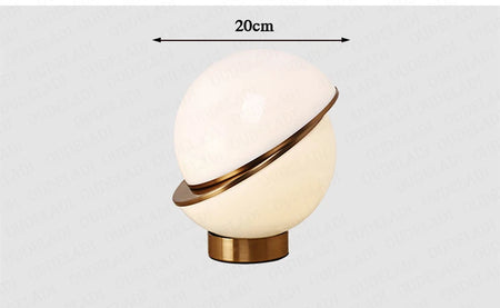 Table Lamp - Nordic Postmodern White Round Ball LED Fixture SW-36210457 - SWEET-LIGHTS