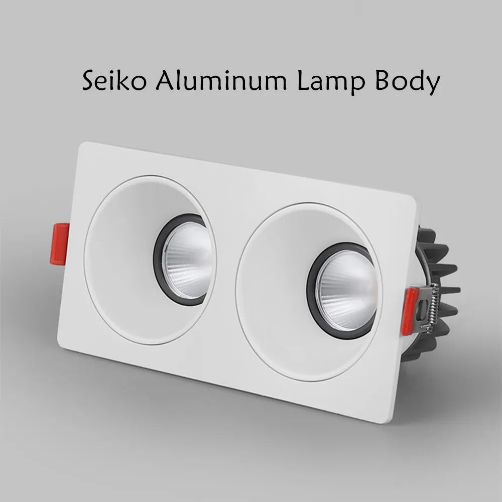 Spotlight - Anti Glare Led Downlight Dimmable Recessed Ceiling Light 7W 12W 15W AC85-265V SW-36214057 - SWEET-LIGHTS