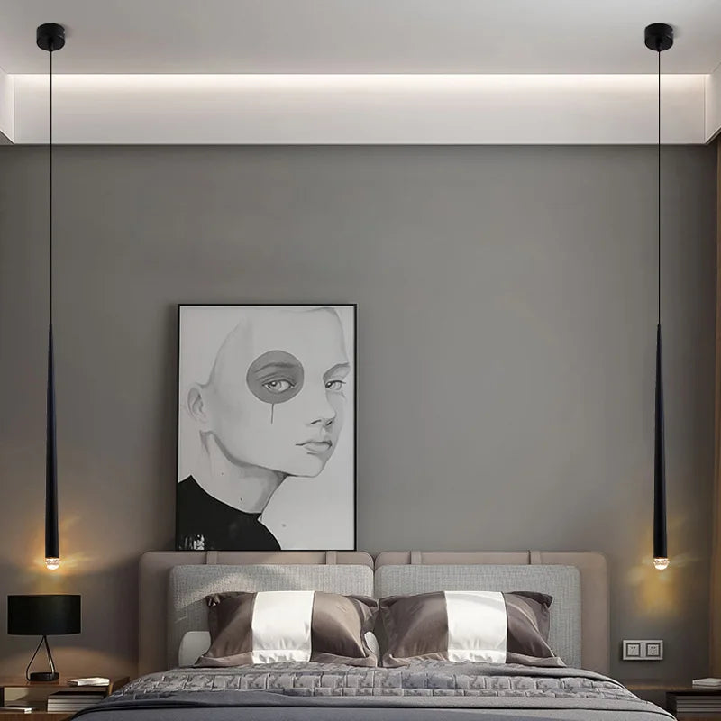 Pendant Light - Bedroom Bedside Chandelier Light Luxury Post-Modern Minimalist Nordic Small Chandelier SW-36210789 - SWEET-LIGHTS